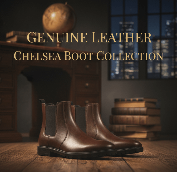 Madeinjinjira Exclusive new style fashionable Chelsea boots Round toe side elastic -MIJ0304